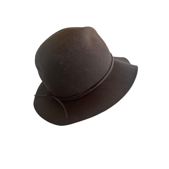 Orvis Packable Ridgeline Brown Felt Wool Hat One Size - Picture 1 of 6